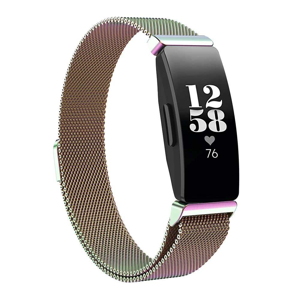 Watchband Straps for Fitbit Inspire HR Band Milanese Loop Magnetic Bracelet  Stainless Steel Wrist Strap for Fitbit Inspire - AliExpress Consumer  Electronics