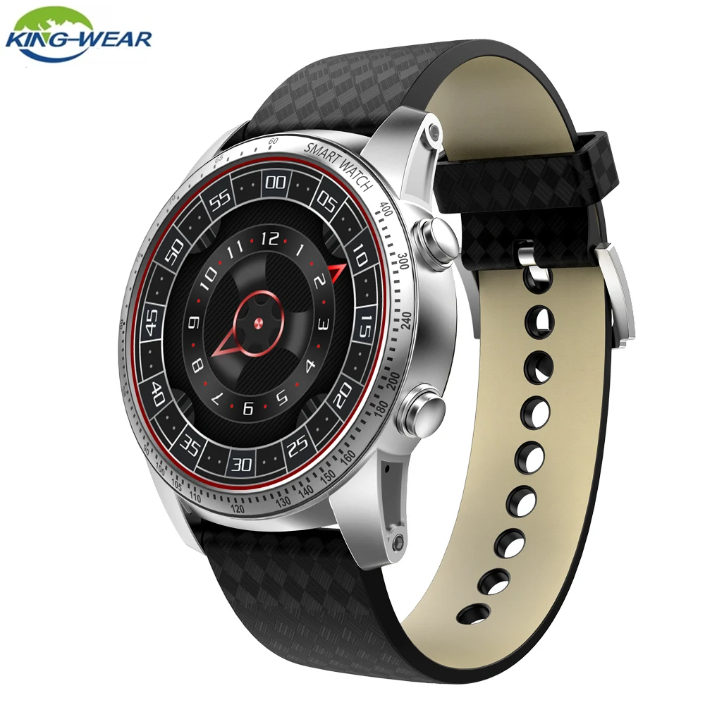 Kingwear KW99 3g Смарт-часы с мобильным телефоном на базе Android 5 1 MTK6580 4 ядра 8 Гб
