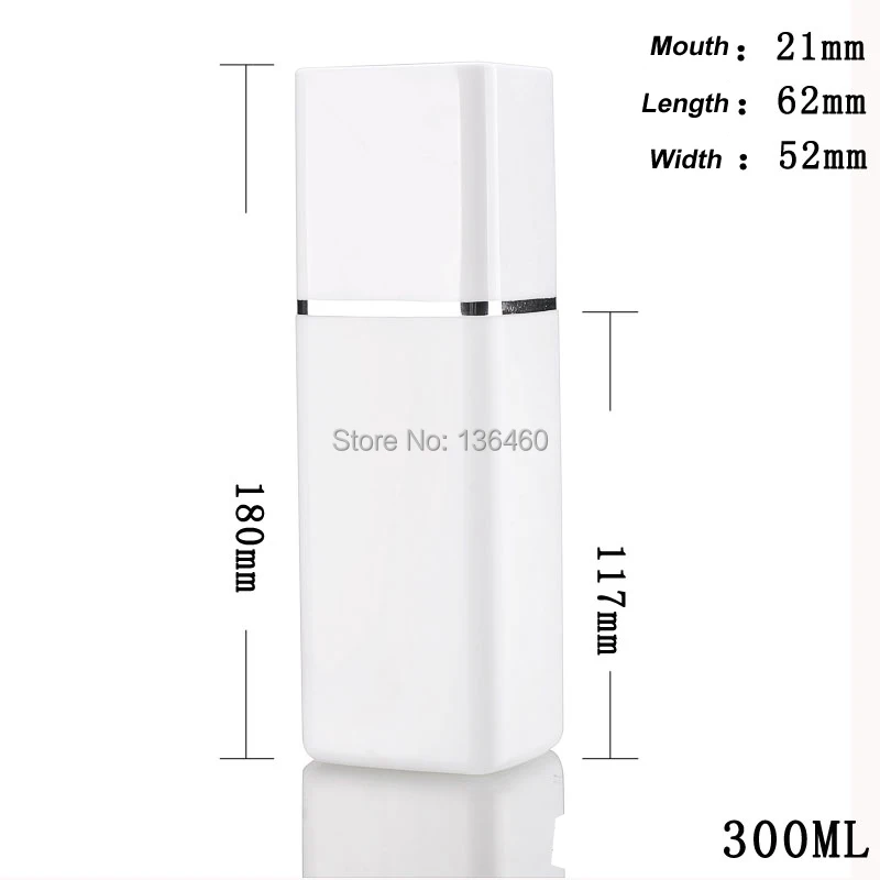 300ml square bottle