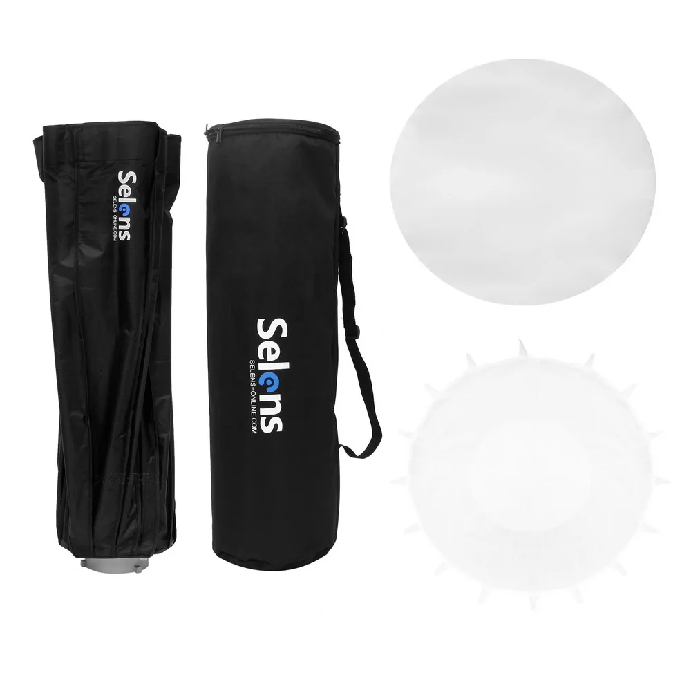 Selens Guarda-chuva Radar Softbox Estúdio Luz Fotografia Flash Acessórios 85cm - Image 6