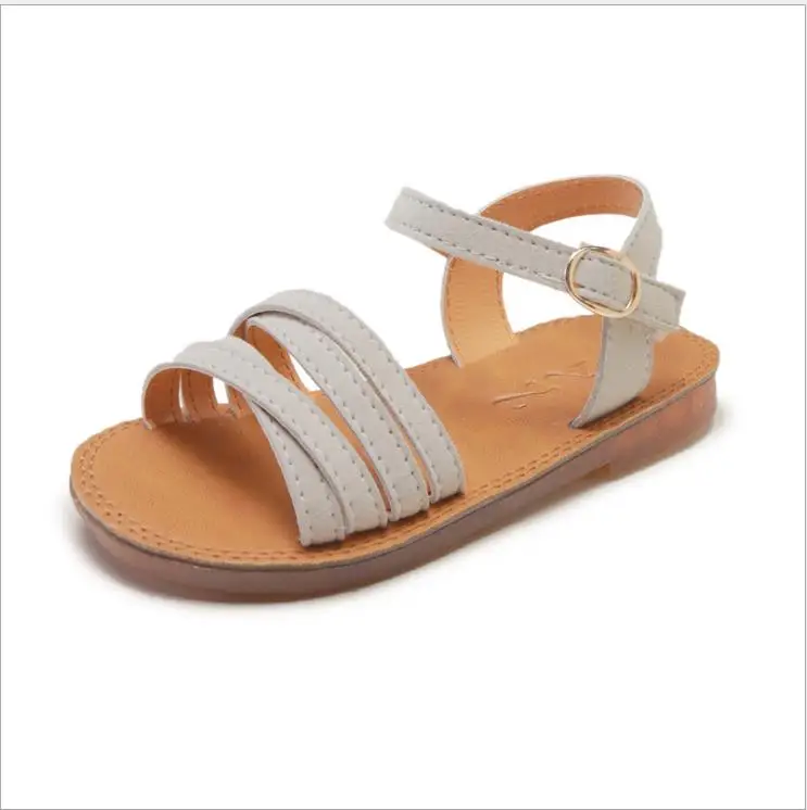 

Soft Leather Girls Shoes kids Summer Baby Girls Sandals Shoes Skidproof Toddlers Infant Children Kids Shoes Black Beige Green