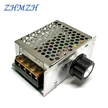 High Power 4000W Thyristor Electronic Dimmer 220V Silicon Controlled Rectifier 2000w Voltage Regulator Speed Control Thermostat