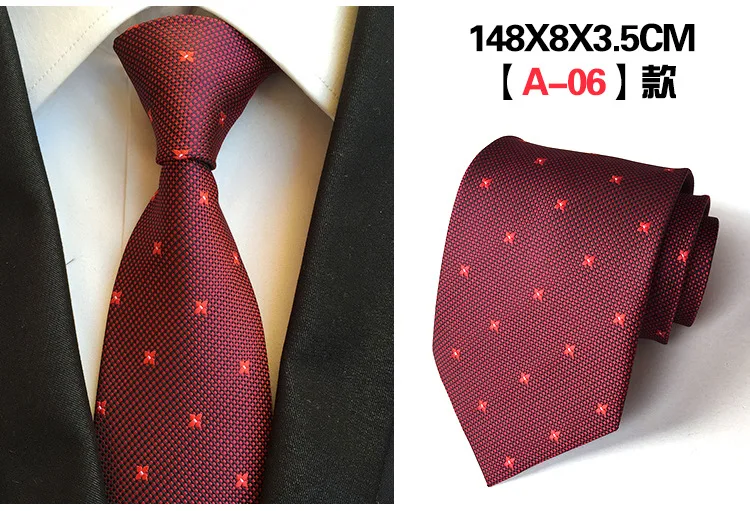 Классический розовый, синий, красный, зеленый, темно-синий, золотой, фиолетовый жаккард, тканый Шелковый мужской галстук, деловой мужской галстук