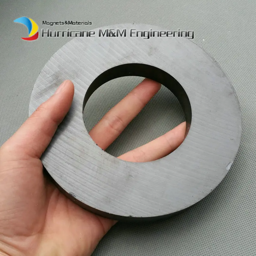 2pcs Ferrite Ring OD 156x80x20 mm 6" large grade C8 Ceramic