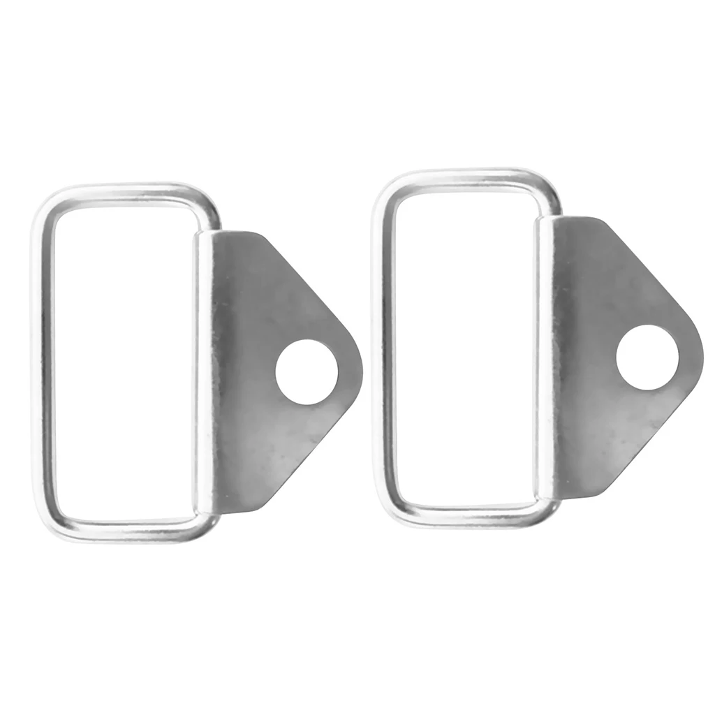 2-Pack Durable 316 Stainless Steel Tie Down Lashing Ring Heavy Duty Anchor Point