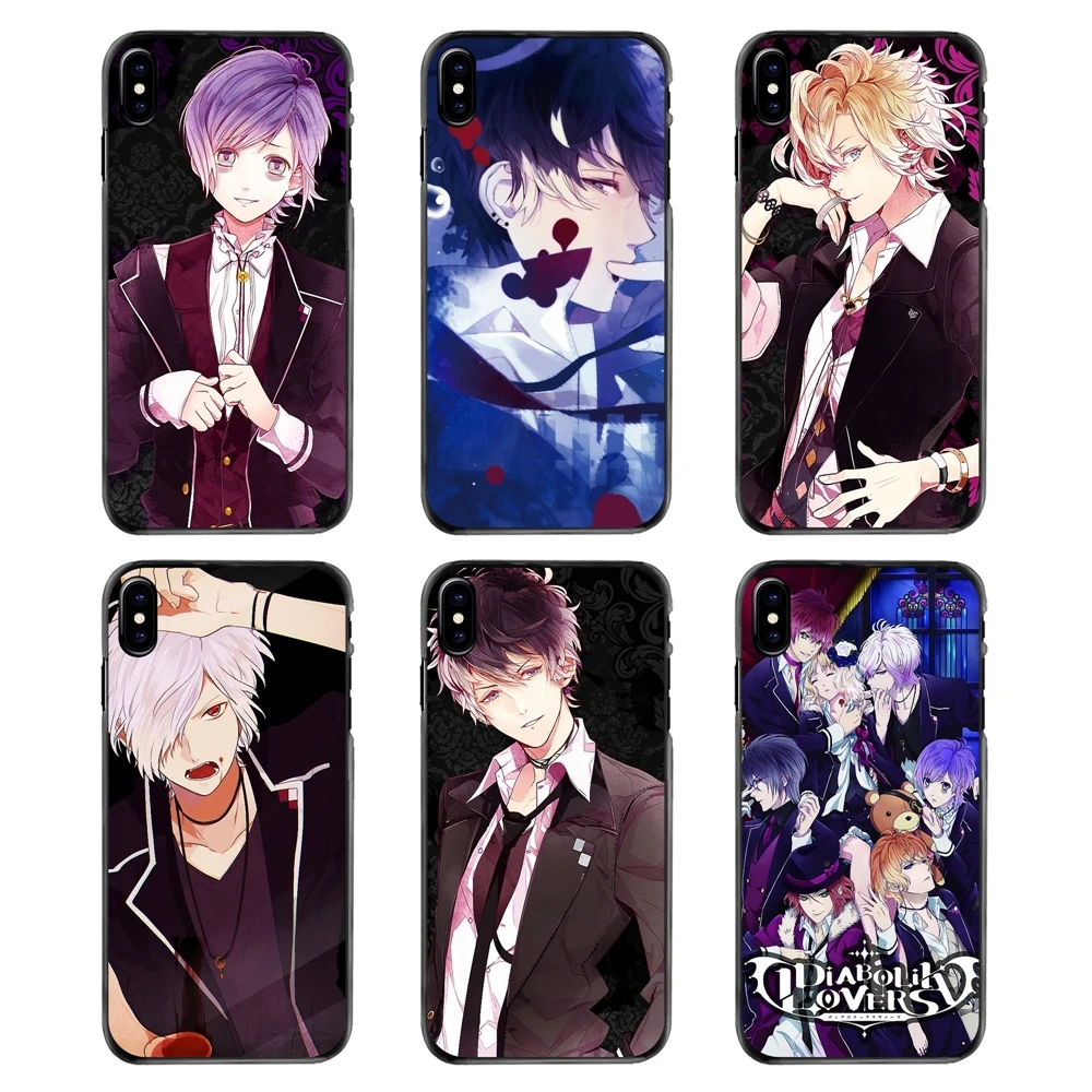 

For Samsung Galaxy Note 2 3 4 5 S2 S3 S4 S5 MINI S6 S7 edge S9 S8 Plus Accessories Phone Cases Cover Diabolik Lovers Japan Anime