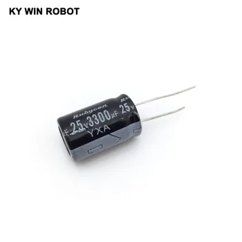 

5PCS 3300uF 25V 105C 16mm*25mm Radial Electrolytic Capacitors