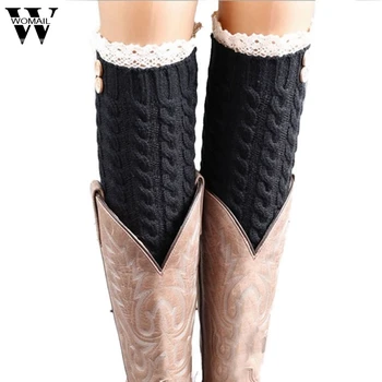 

Amazing Big Sale Women's Winter Warm Soft Lace Knitted Leg Warmers Boot Socks Cuffs
