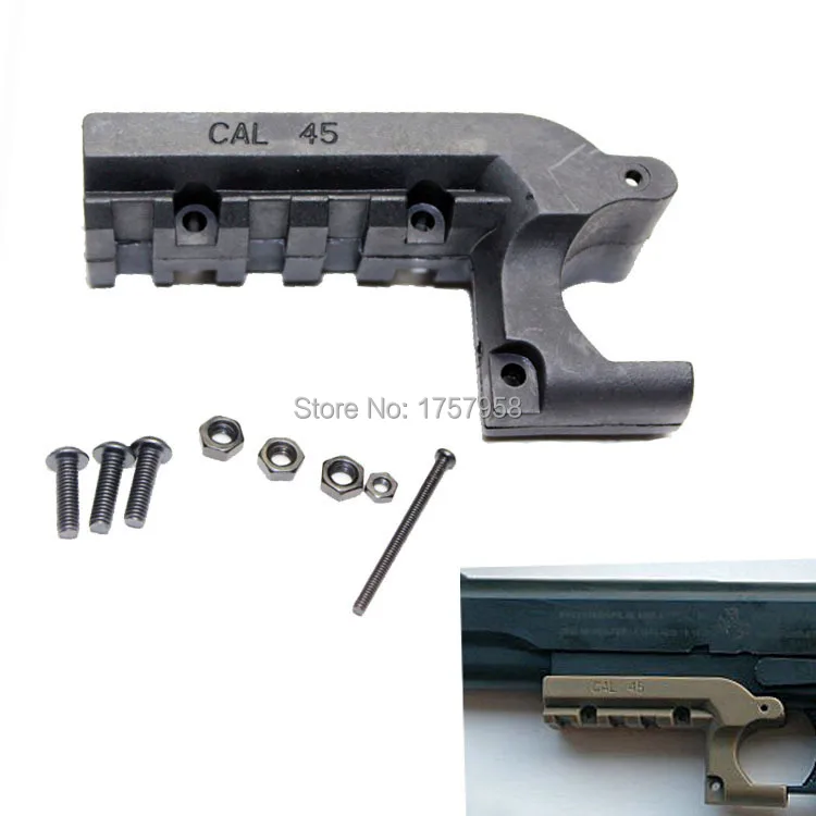 Крепление для пистолета Clot 1911 M1911 45 под рельсом адаптер лазерного крепления