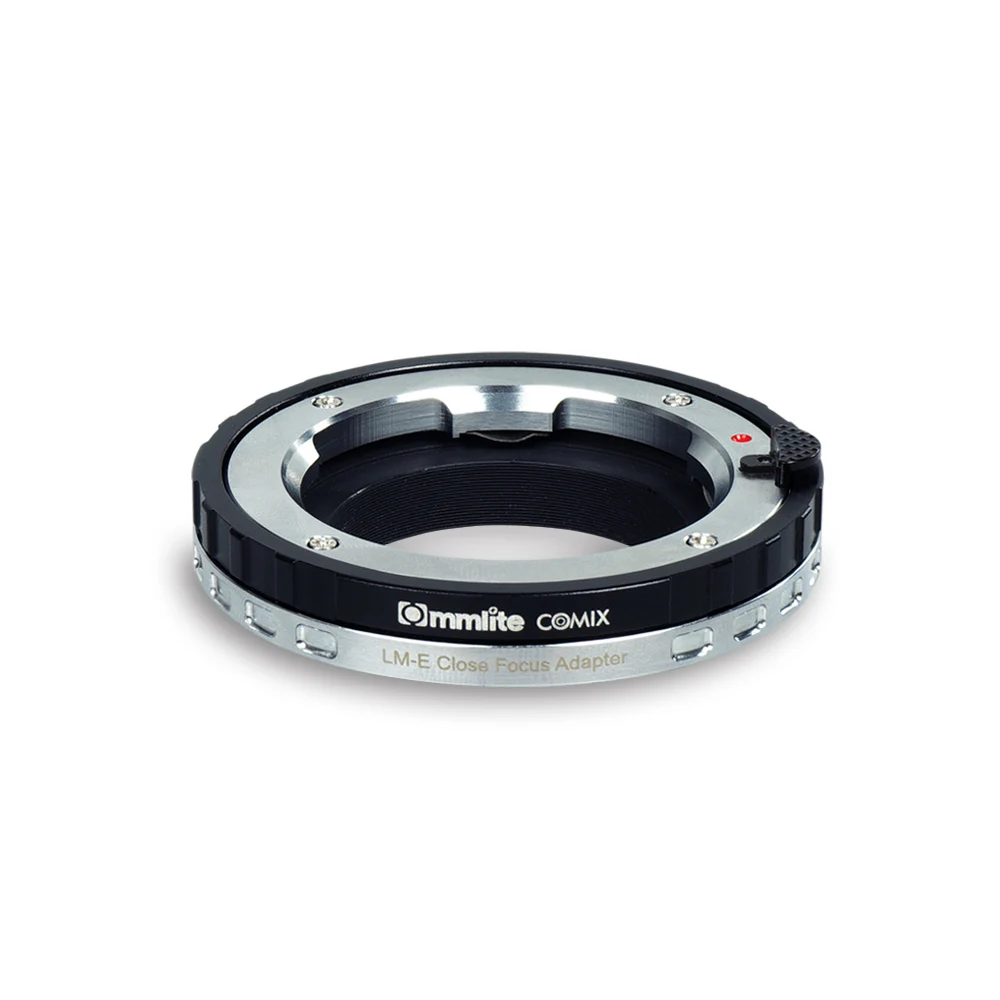 

Commlite CM-LM-E Manual Focus Lens Mount Adapter for Leica/Zeiss/Voigtlander M Mount Lens to Sony E Mount Camera Sony A9 A6300