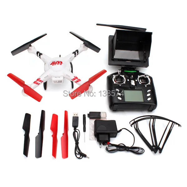 WLtoys v686 v686g(FPV-системы версия) 4ch Quadcopter Дрон с HD Камера RTF 2.4 ГГц реального времени Трансмиссия headless режим