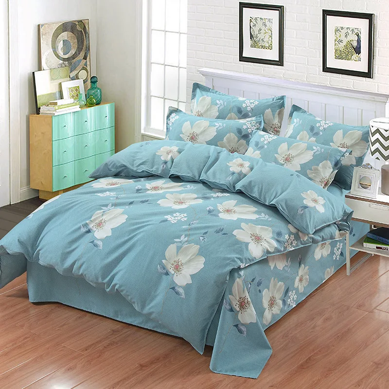 Waliicorners Bedding Set Blackish green Circular point duvet cover quilt cover Twin full queen kiing size Pillow cases home textile 10