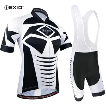 

BXIO Short Sleeve Cycling Jersey Sets Ropa Ciclismo Cycling Clothing Maillot Ciclismo MTB Bike Clothing BX-0209M182