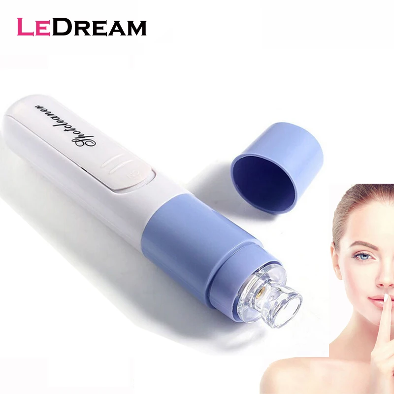 

1pc Electric Blackhead Suction Instrument Beauty Facial Pore Cleaner Cleansing Instrument Suction Dispel Acne Artifact