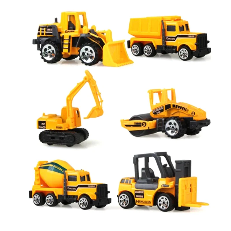 Mini Digger Excavator Childrens Educational Toys Model Classic Toy Mini