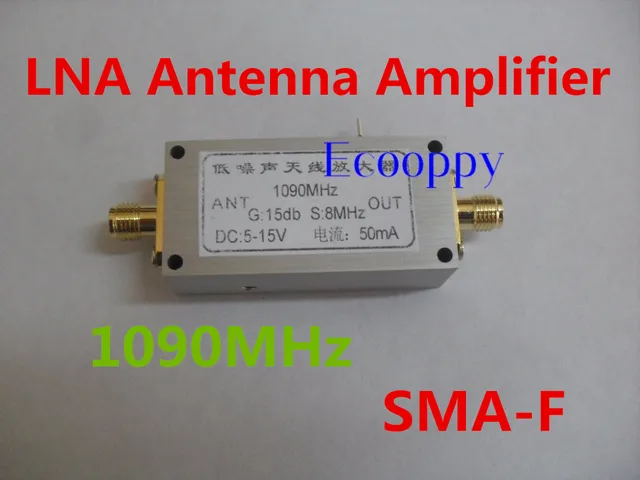 1090MHz Bandpass Antenna Amplifier SDR ADS B Amplifier LNA