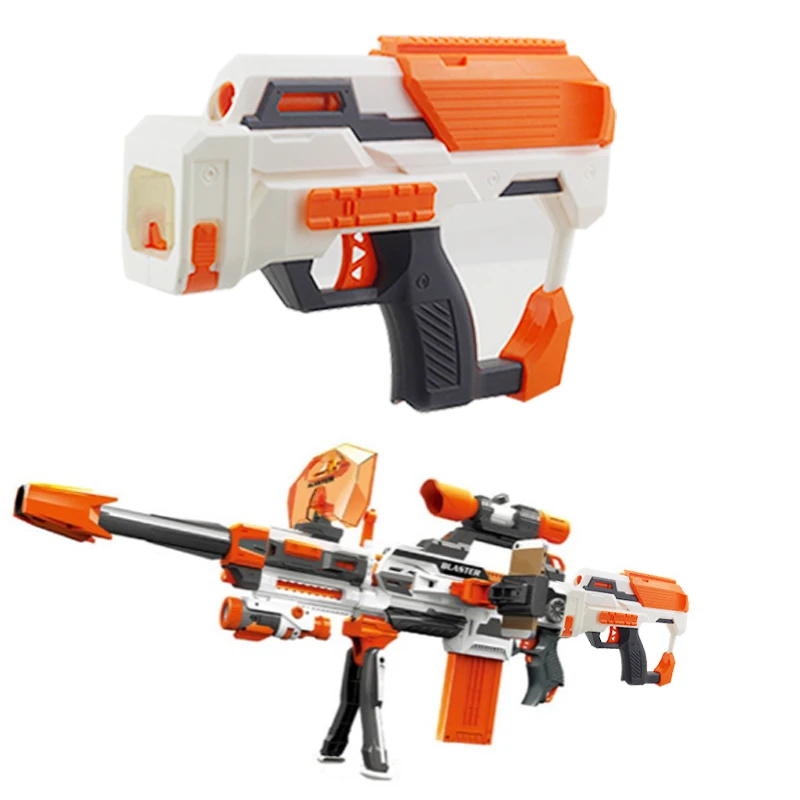 Airsoft пневматические пистолеты Задняя поддержка для Nerf пластиковые аксессуары