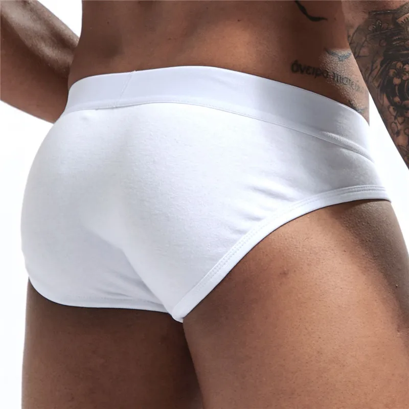 Трусы брифы JOCKMAIL мужские пикантное нижнее белье трусы бикини шорты из хлопка