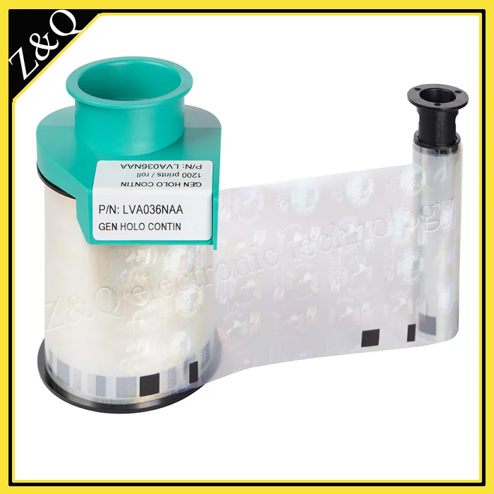 Evolis LVA036NAA Generic голограмма непрерывный лак 1200 отпечатков|imprint|varnish |