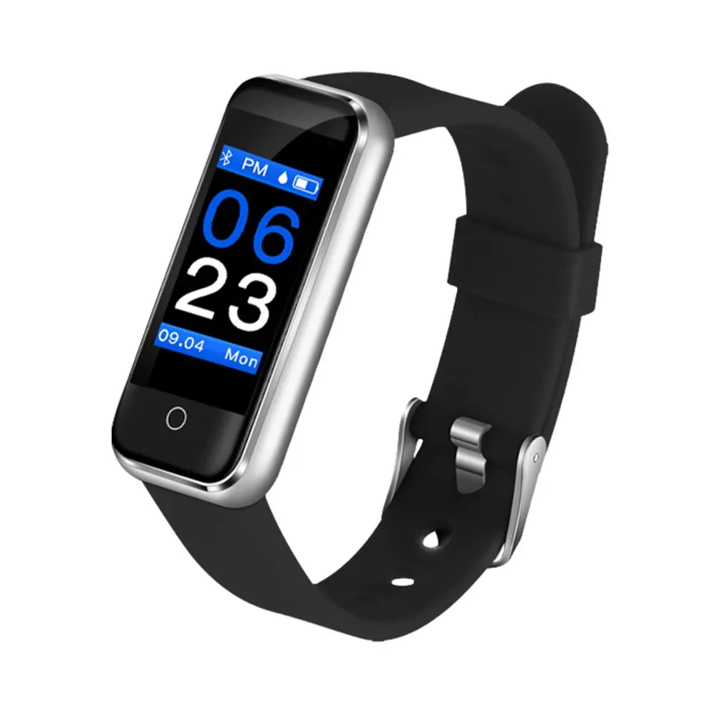 

GT101 Waterproof Smart Wristband 0.96" TFT Color Screen Heart Rate Monitor Blood Pressure Monitoring Fitness Tracker Daily Watch