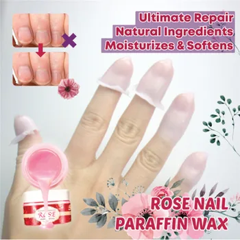 

Rose Nail Paraffin Wax Ultimate Repair Natural Ingredients Moisturizes & Softens
