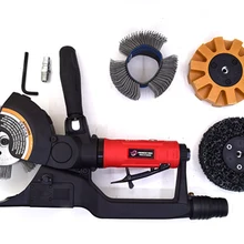 Поверхность Прочный инструмент для удаления ржавчины пневматическая шлифовальная машина наклейки удалить резиновый ластик клей шлифовальный станок из нержавеющей проволоки щетка