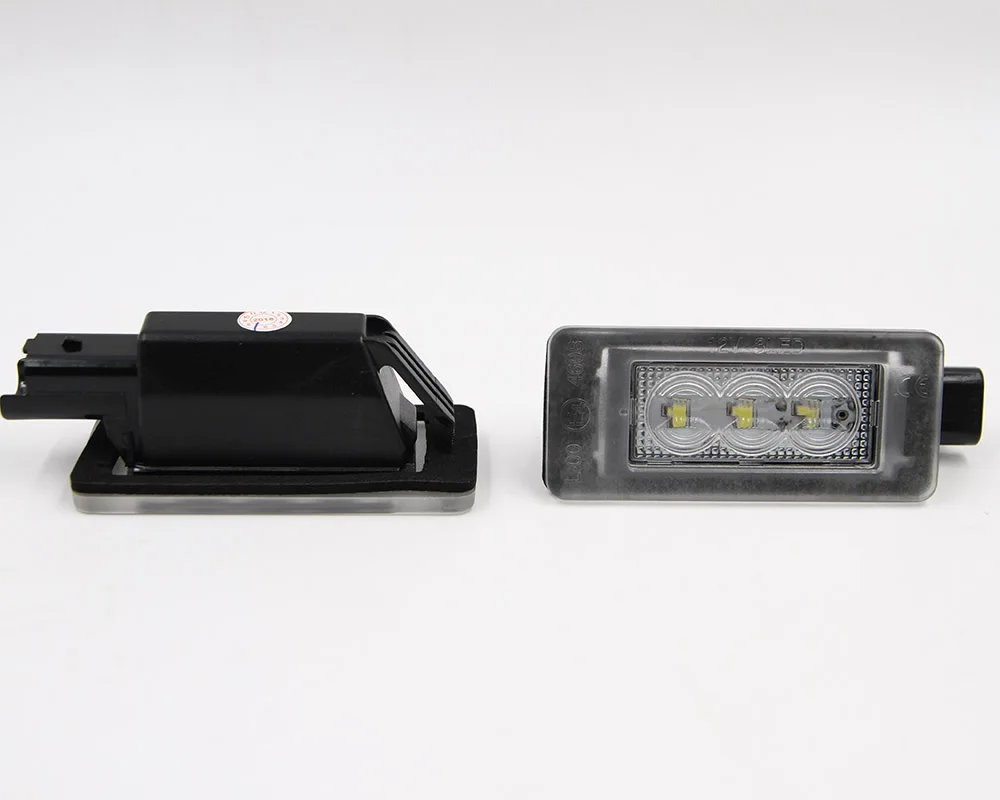 Canbus No Error LED License Number Plate Light For Peugeot 208 308 II 2008 3008 5008 CANBUS SUV