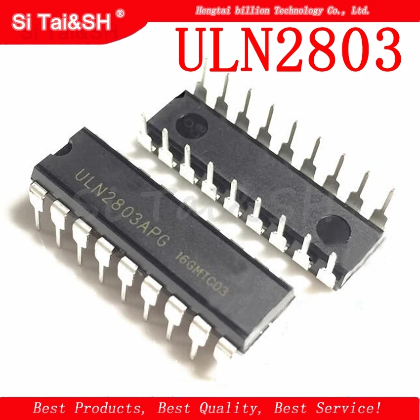 

10pcs ULN2803APG ULN2803 ULN2803A ULN2803AP DIP-18 ULN2803AN Darlington Transistors new original