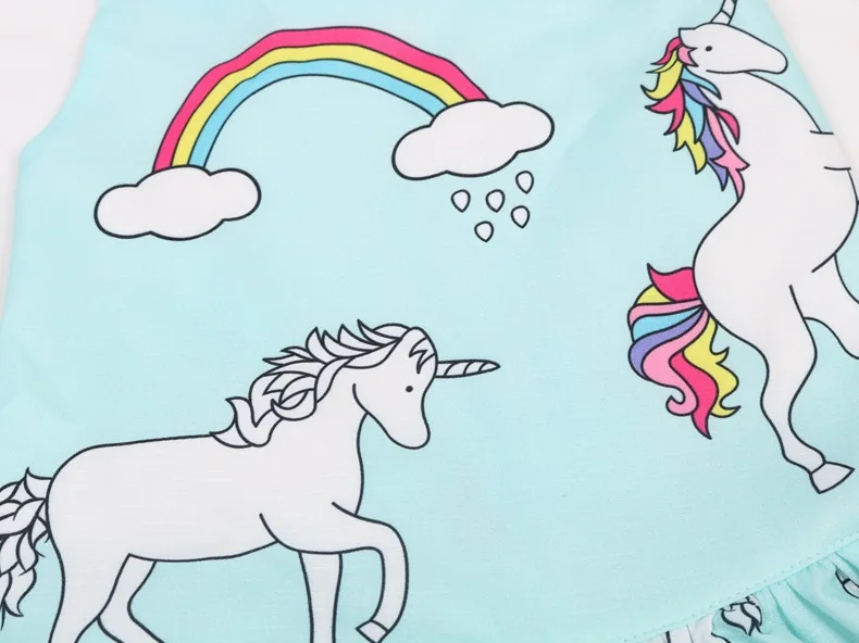 Sleeveless Unicorn Party Dress And Headband 30 Sleeveless Unicorn Party Dress And Headband -Unicorn Fashion