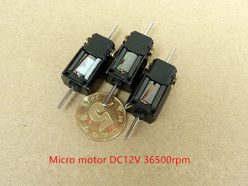 3 шт. компенсированная углеродная щетка пятиполюсный косой ротор DC12V 36500 поворот