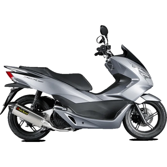 Мото rcycle выхлоп 470 мм для Homda PCX 125 PCX 150 полная система скольжения на PCX125 PCX150 скутер глушитель moto escapamento de moto R