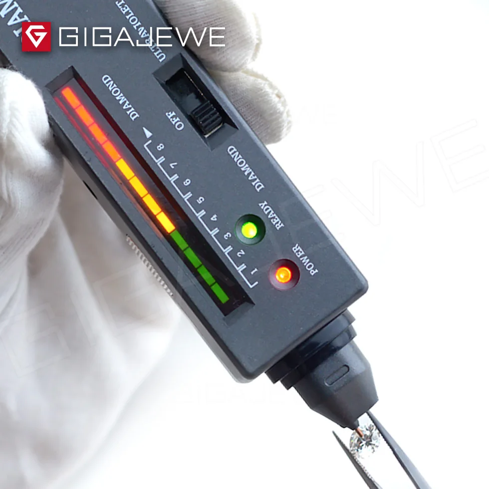 GIGAJEWE 2.2ct желтовато Цвет огранка Радиант Камень Муассанит Цепочки и ожерелья для