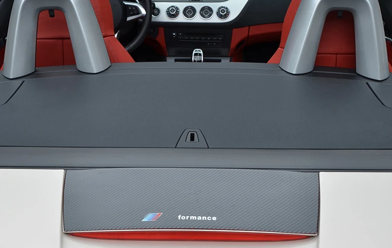 Высокотормозной светильник 3D стикер s предназначен для BMW Z4 e89 углеродное волокно 3D стикер багажника автомобиля для BMW Z4 e89 аксессуары автозапчасти