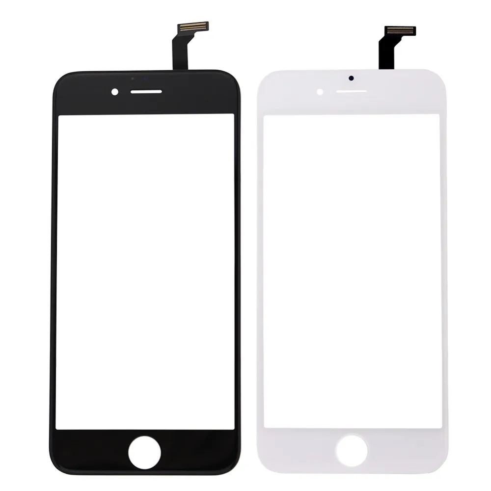 Blanco para iPhone 6S Plus 5.5 6S+ pulgadas frontal de cristal LCD  digitalizador pantalla táctil 3D reemplazo completo marco Asamblea con kit  de