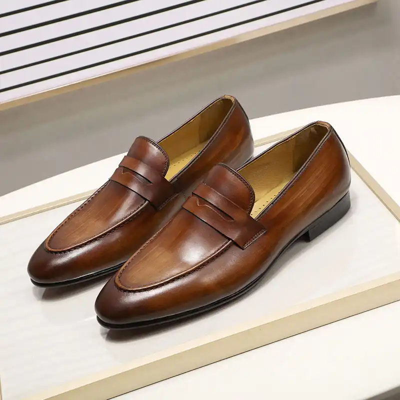 casual penny loafers