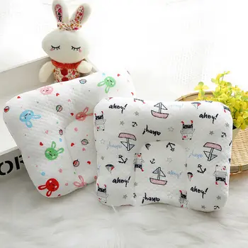 

Infant Baby Newborn Pillow Memory Foam Positioner Prevent Flat Head Anti Roll Shaping Pillows for Babys