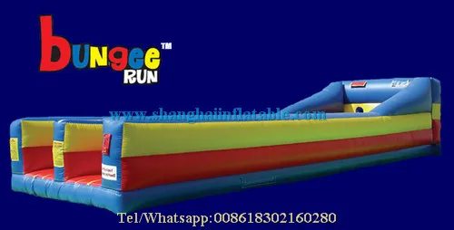 indoor playground equipment inflatable bungee font b run b font