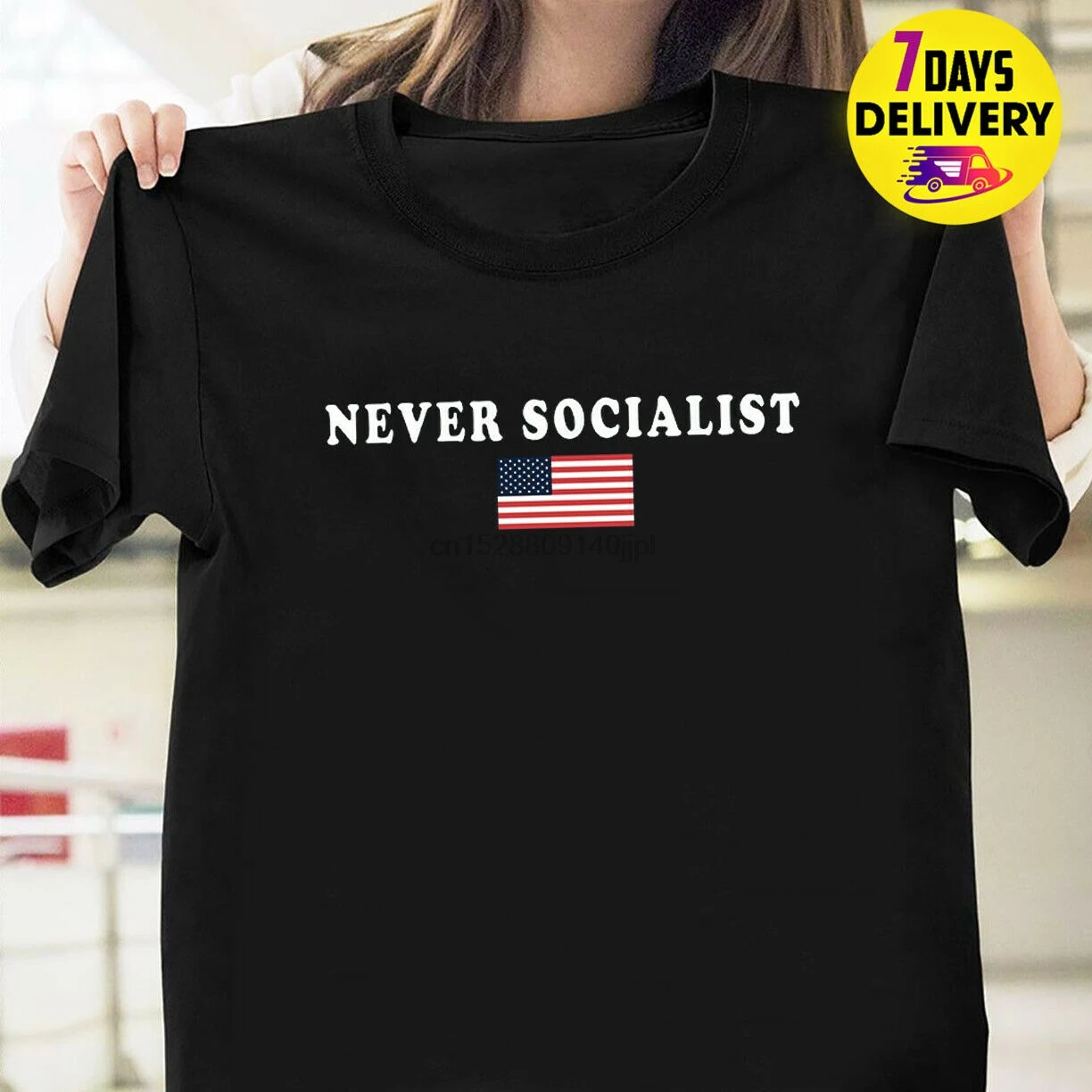 Never socieral Anti Socialism футболка для детей черная размер S 3Xl | Мужская одежда