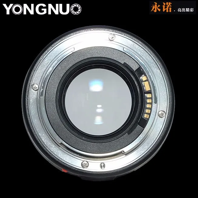 YONGNUO YN100mm F2 Средний телеобъектив основной объектив большая апертура Автофокус Объектив для Canon EOS Rebel камера AF MF