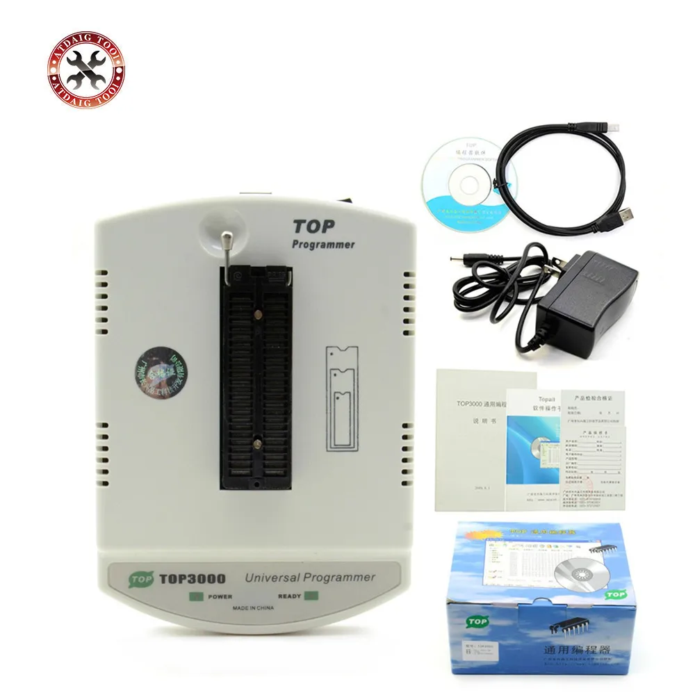 

TOP3000 Top-3000 USB Universal Programmer Universal ECU Chip Tunning Eprom Programmer Universal IC Programmer top3000