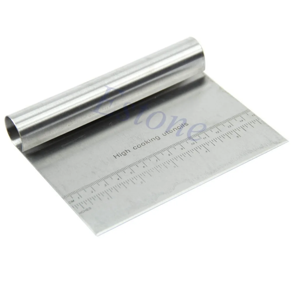 

Stainless Dough Scraper Cake Pizza Cutter Pastry Bread Scale Knife Separator for kitchen accessories