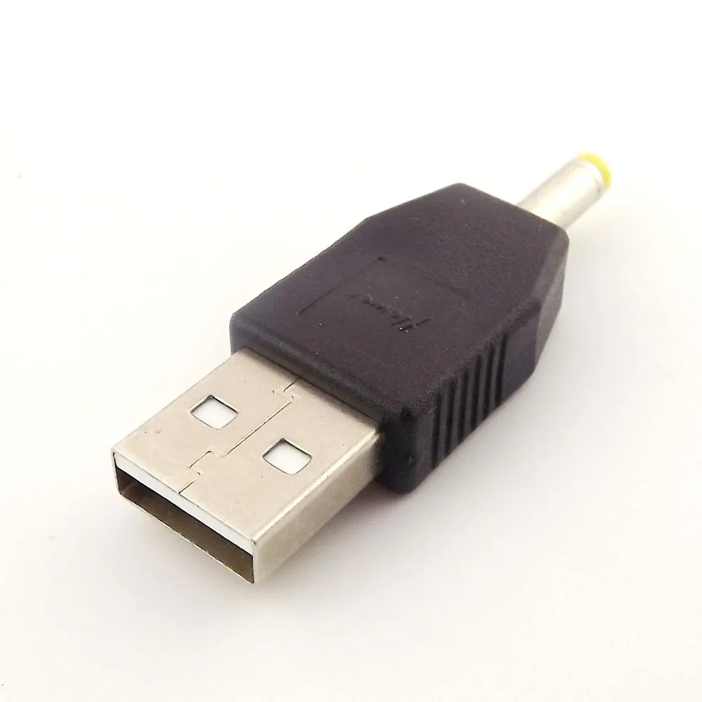 10 шт. USB 2 0 Тип A штекер DC 4 0x1 7 мм разъем адаптера питания 5 в постоянного тока|male