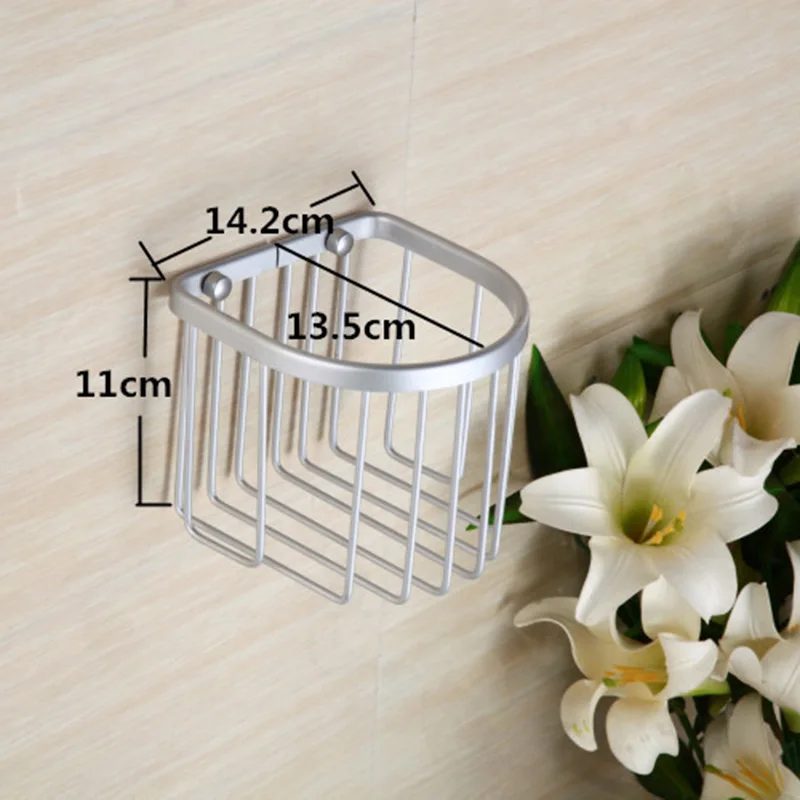 ITAS3302Space aluminum towel rack roll paper basket holder hanger wall