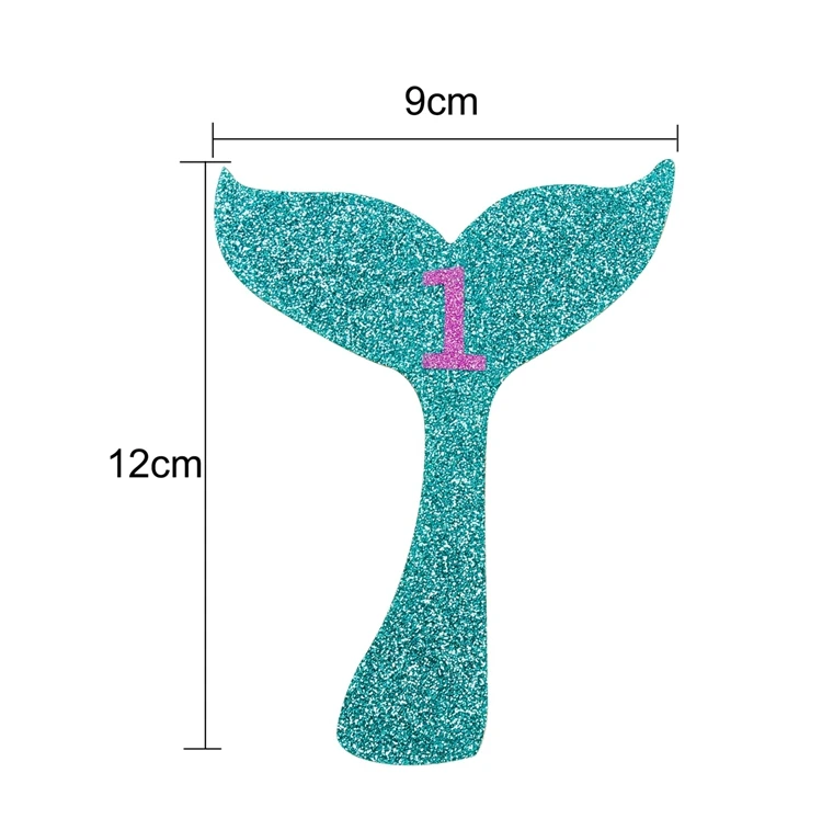 Staraise 13 шт. баннер с хвостом Русалки фото рамка флаг баннер 1-й День Рождения Декор детский душ один год день рождения девочка