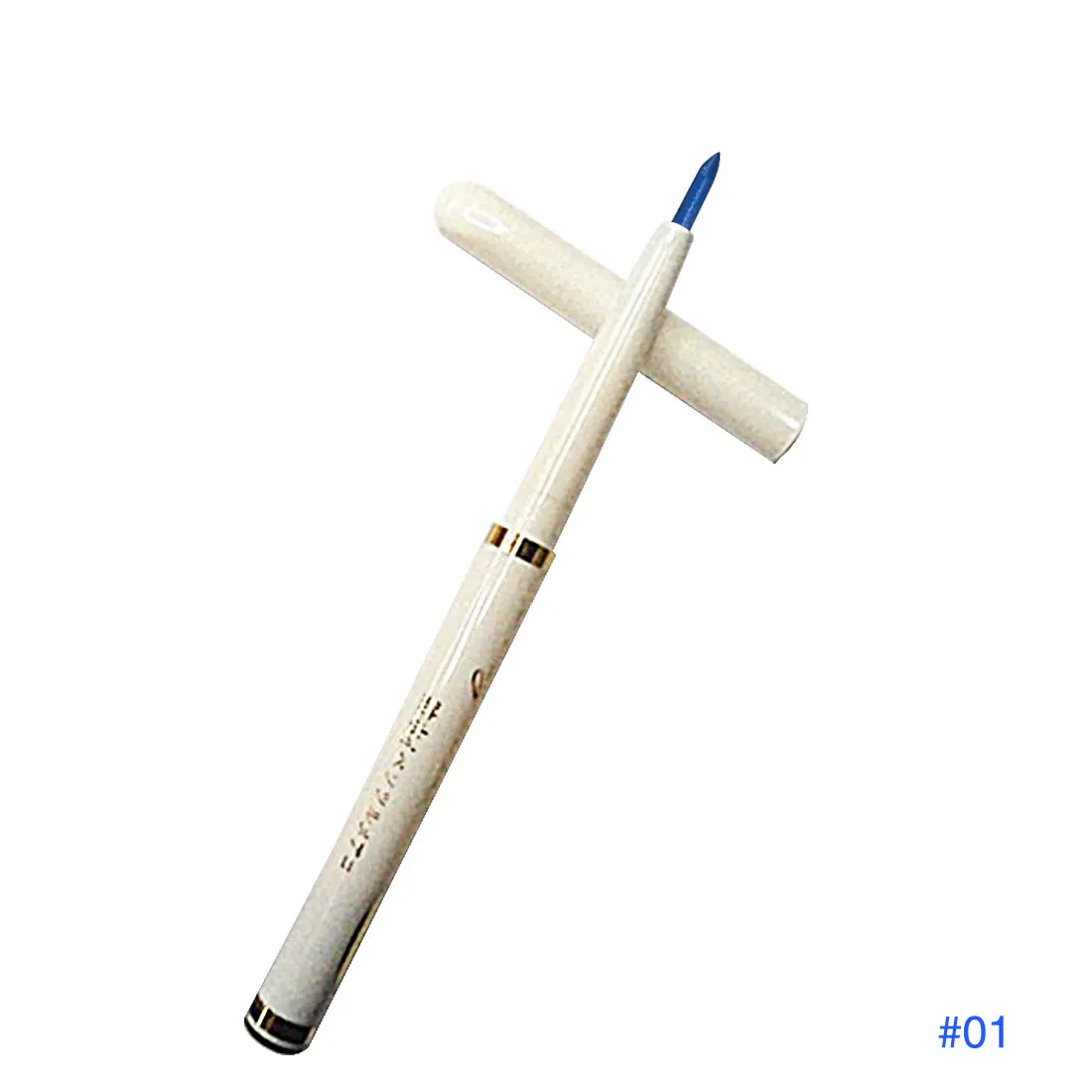 1 шт., автоматический вращающийся карандаш для губ, стойкий натуральный брендовый макияж, сексуальные продукты, женский водонепроницаемый карандаш для губ - Цвет: 01