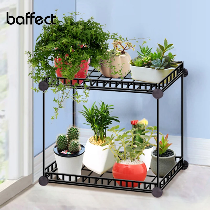 

New DIY Iron Storage Holders Home Storage Shelf Desktop Flowers Storage Box Flower Pots Book Storage Racks Decoration Organizer