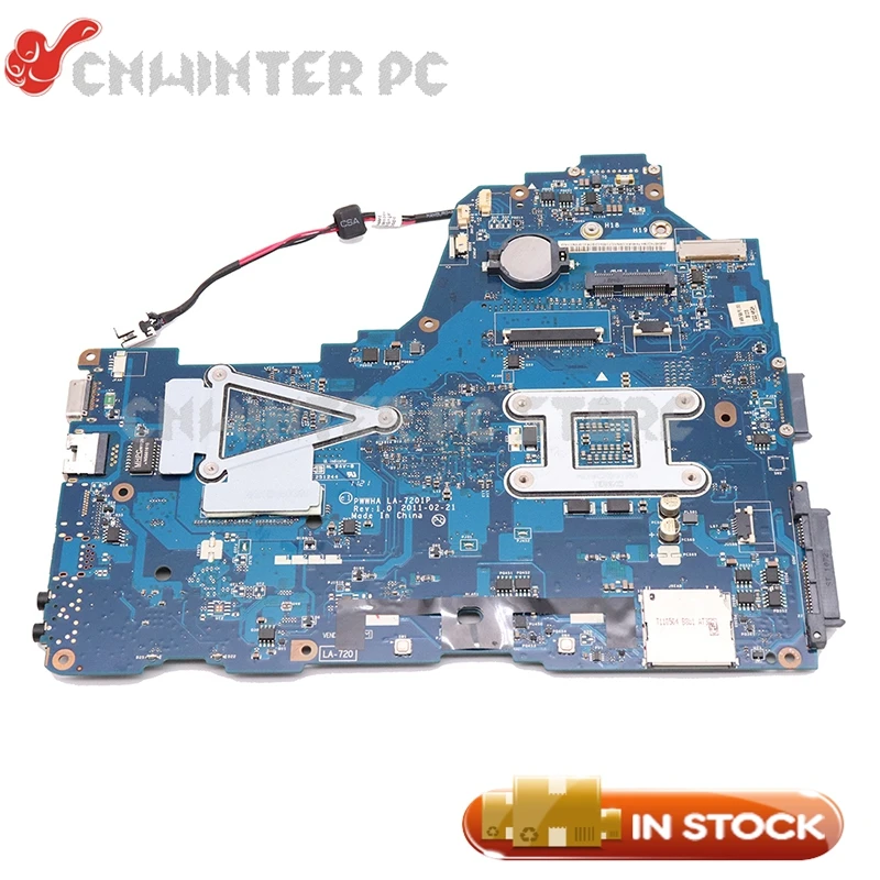 NOKOTION K000128440 K000124390 для Toshiba Satellite C660 Материнская плата ноутбука PWWHA LA-7201P HM65 DDR3 GT520M 1 Гб