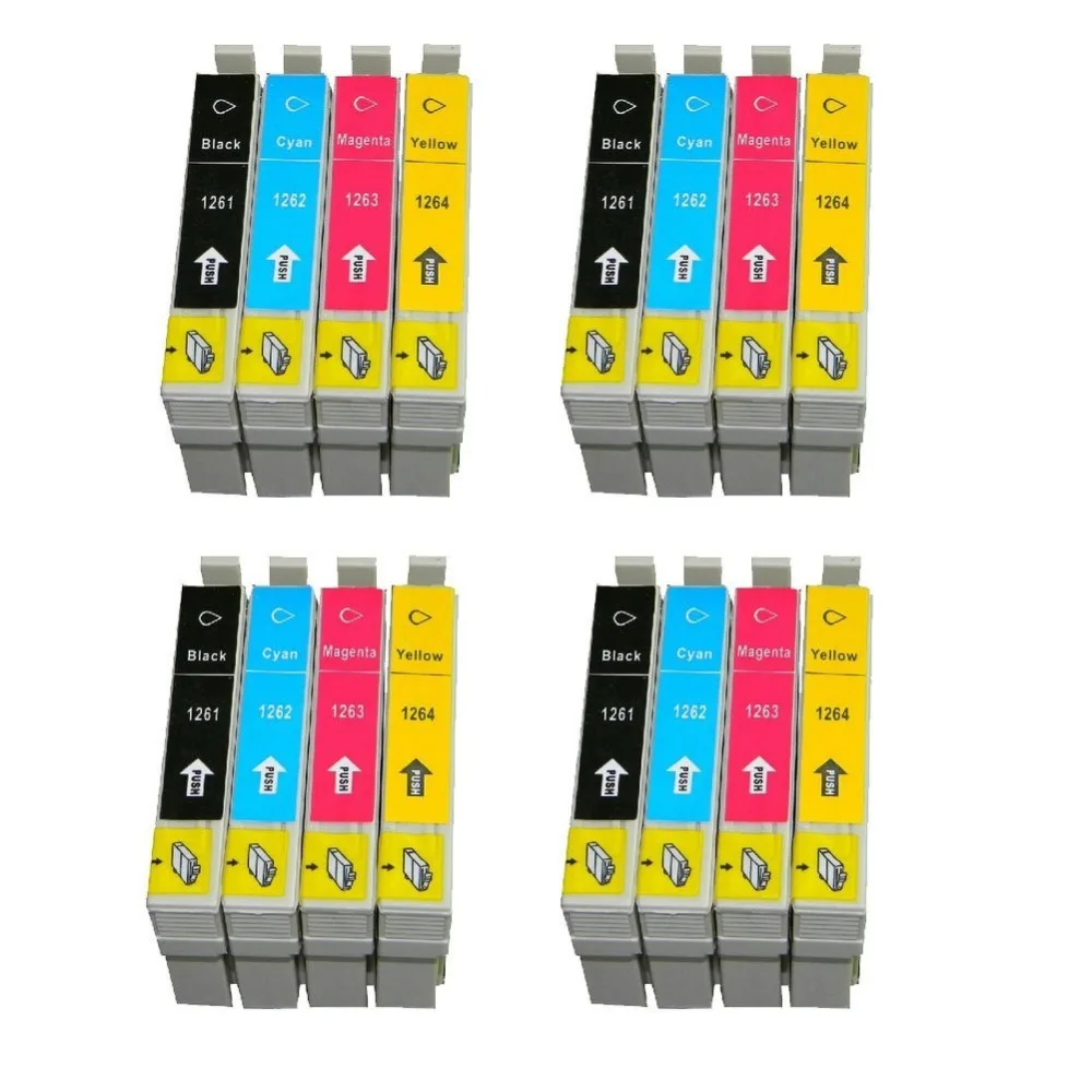

16 шт., картриджи для принтера Epson 126 630