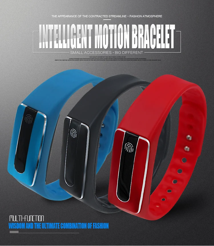 HB02 Bluetooth 4 0 Sport font b Smart b font Bracelet Wrist Band Heart Rate Function