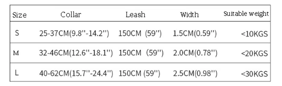 French Bulldog Size Chart